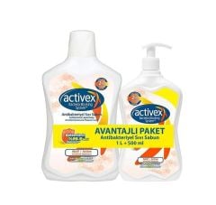 Activex Sıvı Sabun Aktif 1 L +500 Ml