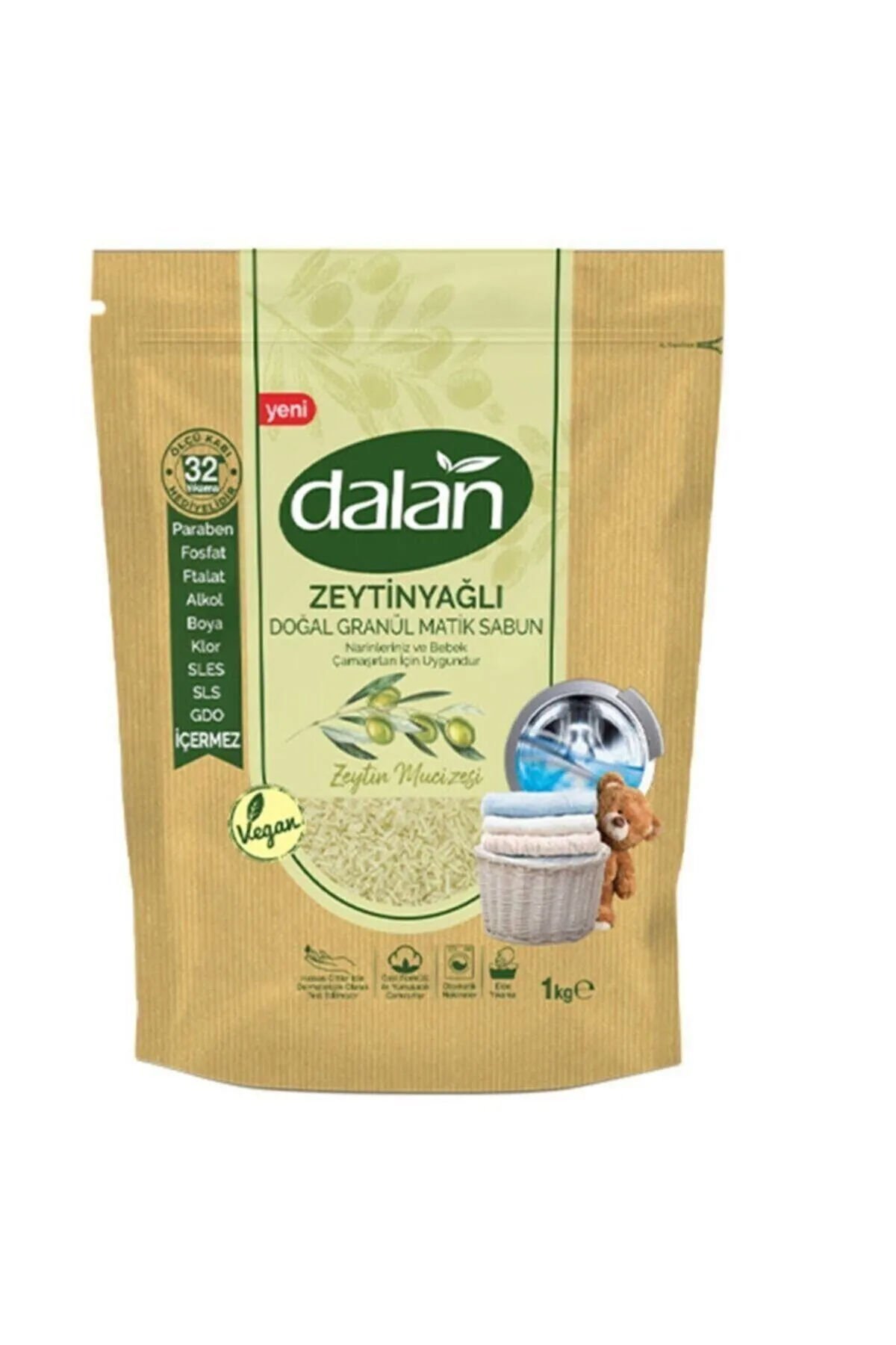 Dalan Doğal Granül Zeytinyağlı Sabun 1kg