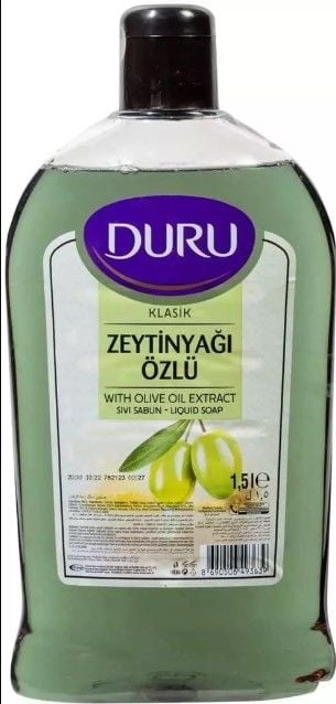 Duru Sıvı Sabun Natural Olive Zeytinyağlı 1.5Lt