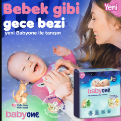 Babyone Yeni Gece Bebek Bezi 5 Beden Junior Ultra Fırsat Paketi 88 Adet