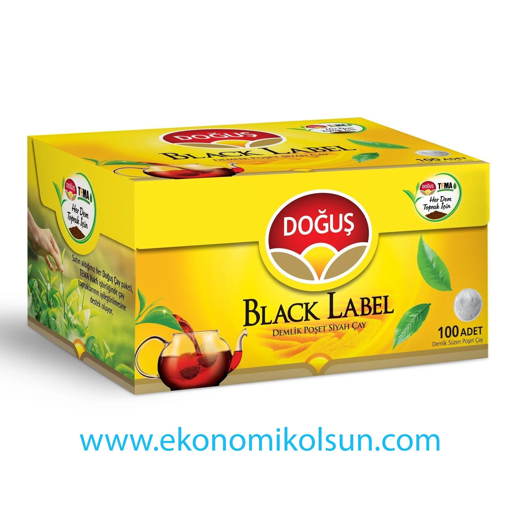 Doğuş Black Label Demlik Poşet 100 Lü