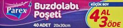 Parex Buzdolabı Poşeti 4 Al 3 Öde Küçük Boy
