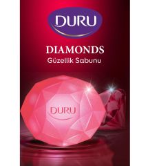 Duru Diamonds Serisi Katı Sabun Kırmızı 4*90 gr 4 ADET