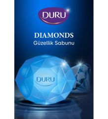 Duru Diamonds Serisi Katı Sabun Mavi  4*90 gr