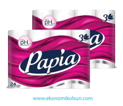 Papia Tuvalet Kağıdı 48 Rulo