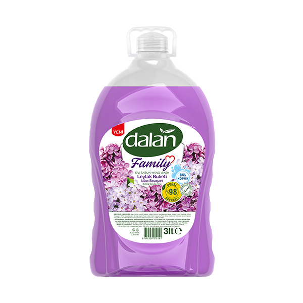 Dalan Sıvı Sabun Family Leylak Buketi  3 Litre
