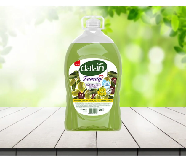Dalan Sıvı Sabun Family Zeytin Mucizesi 3 LT
