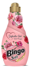 Bingo Soft Konsantre Çamaşır Yumuşatıcısı, Şefkatle Gül 1440 Ml 4 ADET