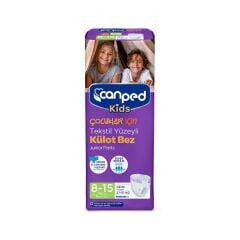 Canped Çocuklar Için Emici Külot 8'li ( 8-15 Yaş)