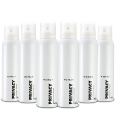 Privacy Women Deodorant 6x150ml